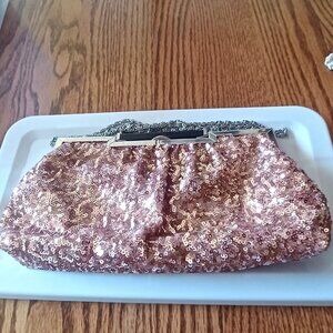 Kate Landry Sequinned Evening Bag